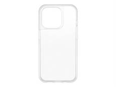 OtterBox React Series - Coque de protection pour téléphone portable - polycarbonate, caoutchouc synthétique - clair - pour Apple iPhone 15 Pro