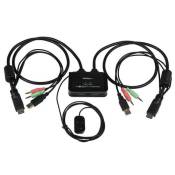 StarTech 2 Port USB HDMI Cable KVM Switch