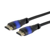 Câble HDMI 4K Ultra HD High Speed noir audio/vidéo