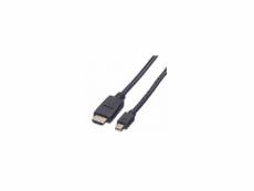 Value mini displayport câble, mini dp - hdtv, m/m, 2 m (value minidp cable. Minidp-hdtv. M/m. 2m)