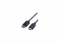 Value câble displayport dp - hdtv, m/m, 1 m (value dp cable. Dp-hdtv. M/m. 1m)