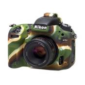 Easycover Silicone Armour Skin Coque de protection pour appareil photo Nikon D750 – Camouflage