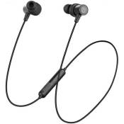 Ecouteurs Sound Peats Q30HD Sans Fil Bluetooth Intra Auriculaire Isolation Acoustique Bouton Control Résistant à l'Eau Réduction du Bruit Noir