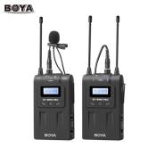 Microphone BOYA BY-WM8 Pro-K1 Système de microphone sans fil UHF 48 canaux (un émetteur de poche et un récepteur pour caméra)