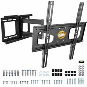 RICOO Support Murale TV Orientable S2544 Inclinable