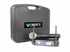 Vonyx wm511 1 canal vhf système micro sans fil avec coffret Sky-179.229