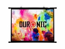 Duronic bps60 /43 ecran de projection avec barres et crochets pour vidéoprojecteur – toile de 60 pouces ou 152 cm (122 x 91 cm)