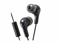 Gumy plus : ecouteurs intra-auriculaires avec microphone et télécommande - compatible ios et android aimant néodyme de 11 mm - noir nc