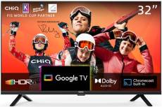 Smart TV CHiQ L32H7G 32 pouces HDR Google TV Télécommande à commande vocale