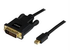 StarTech.com Adaptateur Mini DisplayPort™ vers DVI - Câble Mini DP / DVI-D Vidéo 1080p jusqu'à 1920x1200 - Noir - 1,8 m - Câble DisplayPort - Mini Dis