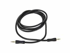 Câble audio mini jack stéréo 3.5mm - ltc - longueur 1.5m - branchement aux pour pc, smartphone, tablette
