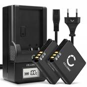 CELLONIC® Pack de 2X Batteries BP-DC4 BP-41 1150mAh