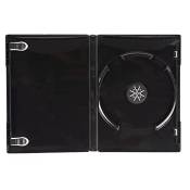 DragonTrading® Lot de 5 boîtiers DVD simples Noir 14 mm