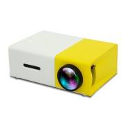 Mini projecteur YG300 Mini Blanc/Jaune 1080P