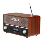 Radio portable Denver DAB-3, 10W RMS - DAB+, FM, minuterie