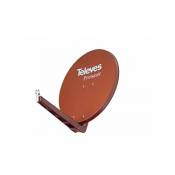 Televes S75QSD-Z 10.7 - 12.75GHz Rouge antenne Satellites - Antennes Satellites (10,7 - 12,75 GHz, 38,5 dBi, 75 cm, 750 mm, 1,5 mm, 850 mm)