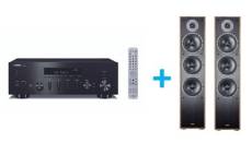 Amplificateur Hi-Fi Yamaha R-N600A Noir + une paire