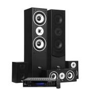 home-cinéma - evidence acoustics ea850-bk - 5 enceintes 850w - amplificateur ea-7360-bt - karaoke 5.1 / usb sd bluetooth radio