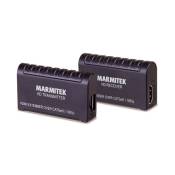 Marmitek MegaView 63 - extendeur HDMI - HDMI extender - via 1 câble CAT 5 (UTP) - Full HD - 1080P - PoC - Power over Cable (alimentation par câble) -