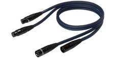 Paire de Câbles Audio XLR Real Cable XLR128 (2 x 1m)