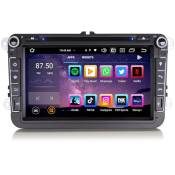 8-Core [4G+ 64G] 8 Pouces Android 12 Autoradio pour VW Golf 5/6 Passat Jetta Polo Skoda Seat Support Carplay DSP GPS Sat Nav Android Auto WiFi Dab+ TP