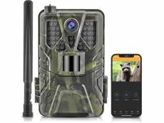 Caméra de chasse 4k 4g 36mp app ios et android + sd