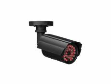 Caméra de surveillance extérieure factice (noir)
