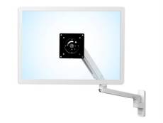 Ergotron MXV - Kit de montage (bras articulé, socle de fixation) - Technologie brevetée Constant Force - pour Écran LCD - blanc - Taille d'écran : jus