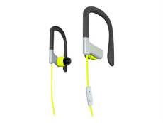 Energy Sport 1 - Écouteurs avec micro - intra-auriculaire - montage sur l'oreille - filaire - jack 3,5mm - jaune