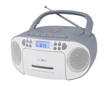 Reflexion RCR2260BL Radio-lecteur CD FM AUX, CD, Cassette bleu-blanc
