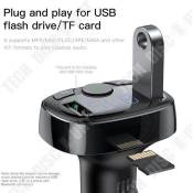 TD® Chargeur de voiture USB Allume Cigare pour téléphone