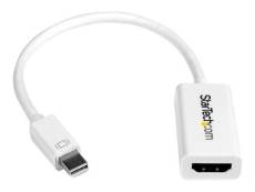 StarTech.com Adaptateur / Convertisseur actif Mini DisplayPort 1.2 vers HDMI 4K pour MacBook Pro / MacBook Air Mini DP - M/F - Blanc - Adaptateur vidé