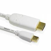 Câble Mini Displayport vers HDMI Cablesson 2m (Port compatible Thunderbolt) Câble Adaptateur Mini DP vers HDMI avec Audio pour iMac, MacBook Pro, Air