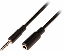 3.5mm M/F 1M Câble de rallonge Audio pour Casque stéréo