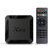 X96Q TV Box Android 10.0 TV décodeur prend en charge