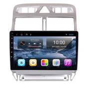 Autoradio Multimédia Radio FM GPS Voiture RoverOne® Android 10 2Go RAM 32Go ROM GPS pour Peugeot 307 2002 - 2013