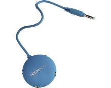 Boompods Audio Splitter Répartiteur audio AUX bleu