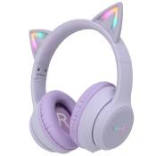 Casque Audio Enfants - Casque Enfant - Casque Bluetooth Sans Fil - Violet - iMoshion®