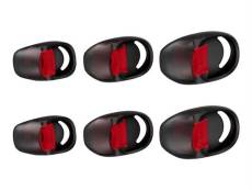 HyperX Cloud Buds - Écouteurs avec micro - intra-auriculaire - tour de cou - Bluetooth - sans fil - noir, rouge