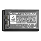 Batterie WB100 pour Godox AD100 Pro Noir