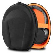Geekria Shield Étui pour casque compatible avec Plantronics HW520, VOYAGER 8200 UC, Voyager 4320 - Coque rigide de rechange avec sac de rangement pour