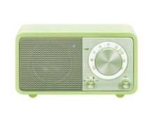 Sangean WR-7 Genuine Mini Radio de table FM Bluetooth rechargeable vert
