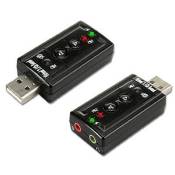 Adaptateur USB Audio Carte son 3D 7.1 usb