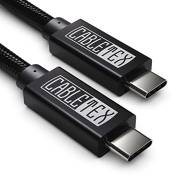 CABLETEX Câble de moniteur USB C vers type C 3.2 Gen