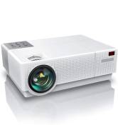 Vidéoprojecteur LED Full HD 1080p 4000 Lumens Projection 5 mètres Blanc YONIS