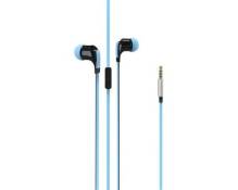 Vivanco TALK - Écouteurs avec micro - intra-auriculaire - filaire - jack 3,5mm - bleu