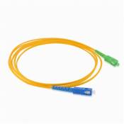 Metronic 370238 Câble fibre optique Free - monomode 2 m - vert et bleu