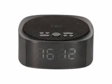 Radio-réveil avec chargeur sans fil ksix alarm clock 3 bluetooth 10w noir
