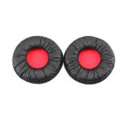 SONY MDR-V55 Remplacement oreille Coussin Kit - Noir&Rouge