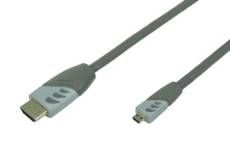 Câble Temium micro HDMI 3 m Or